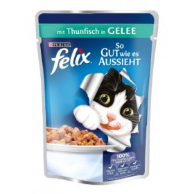 Felix Ton Balıklı Kedi Pounch 100 gr