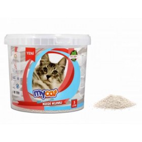MyCat Pudralı Kalın Kedi Kumu 5 kg